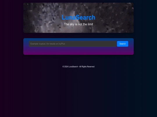 search screenshot