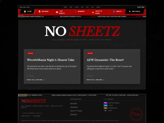 reviews screenshot