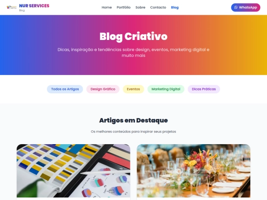 blog screenshot