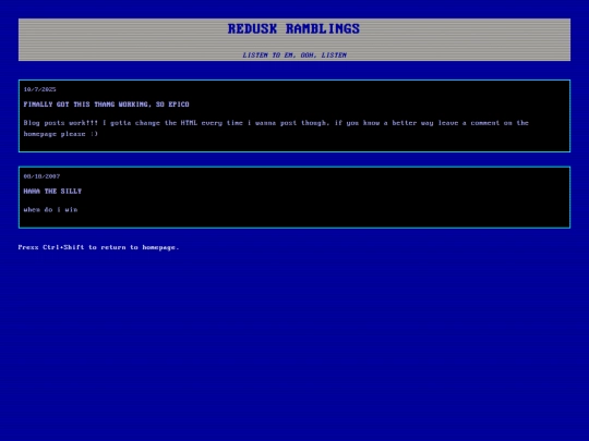 blog screenshot