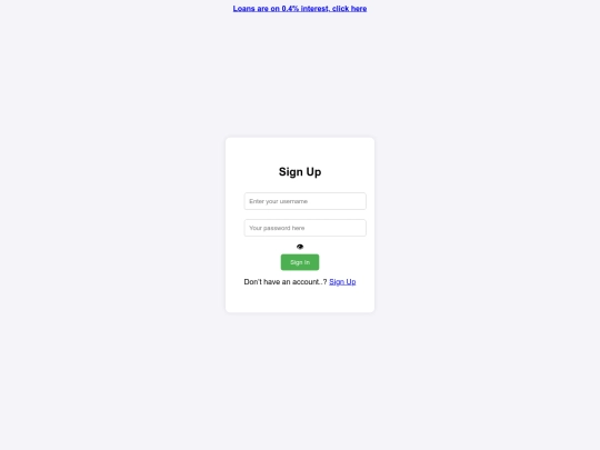NIJITH Banking screenshot
