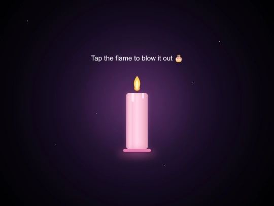Princes/HappyBirthday/pink_birthday_candle screenshot