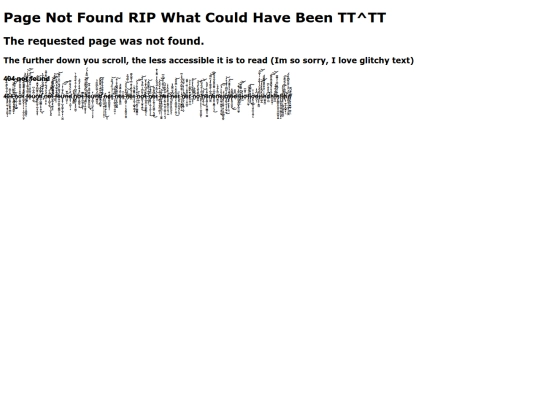 not_found screenshot