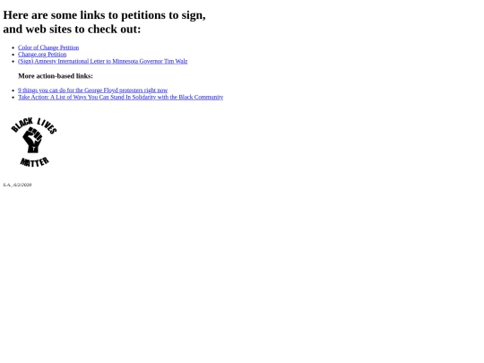 BLM screenshot