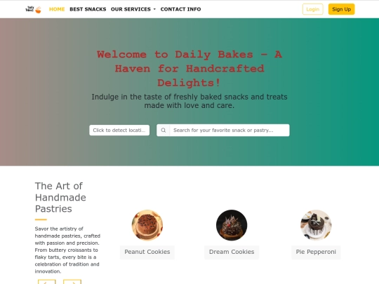 DailyBakes screenshot