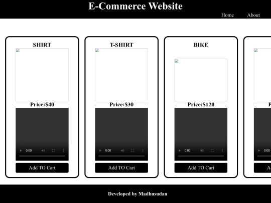 E-Commerse/Model1 screenshot