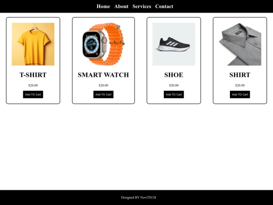 E-Commerse/Model2 screenshot