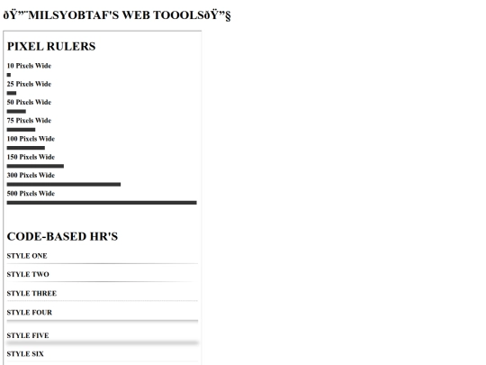 tools screenshot