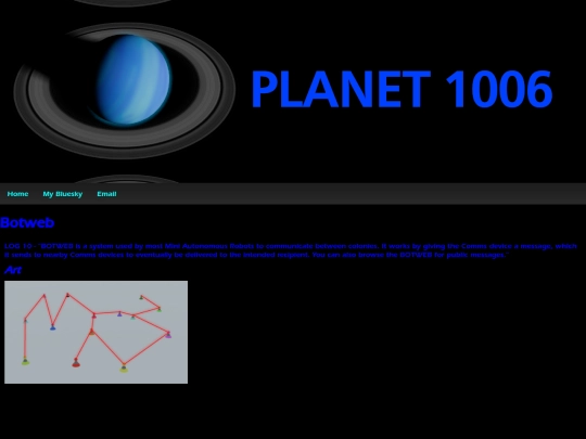 Botweb screenshot