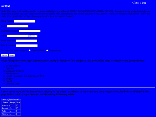 Final screenshot