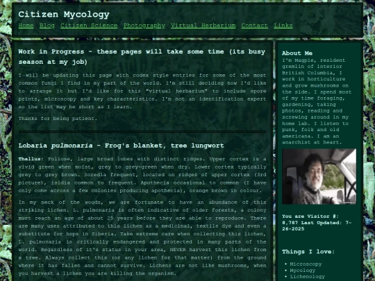 virtual-herbarium-lichens screenshot