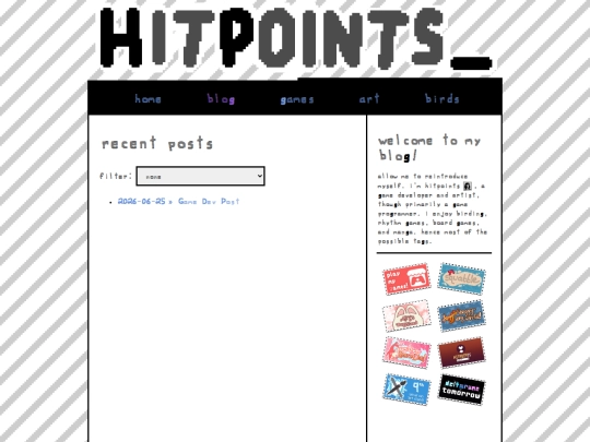 blog screenshot