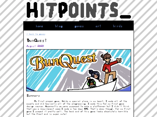 games/bunquest screenshot