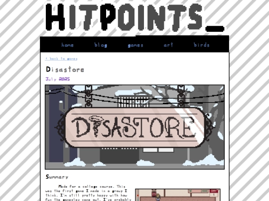 games/disastore screenshot