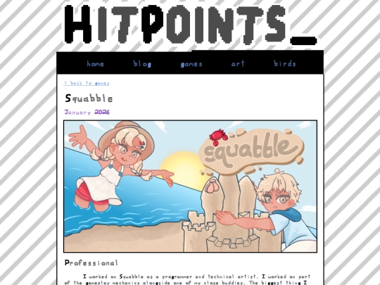 games/squabble screenshot
