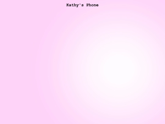 KathysPhone screenshot