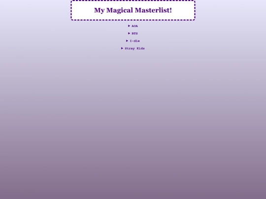 masterlist screenshot