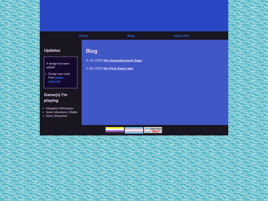 blog screenshot