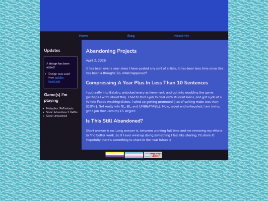 blog/abandoned screenshot