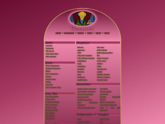resources screenshot