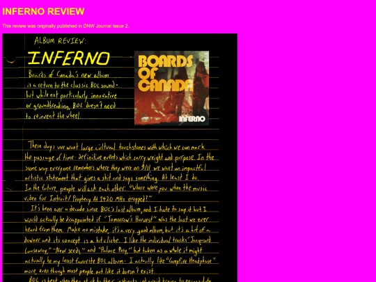 Inferno screenshot