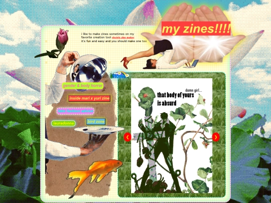 shrines/zines screenshot