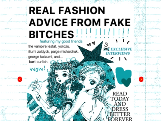 shrines/zines/fashion-advice/fashionadvice screenshot