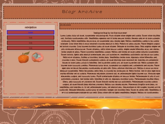 blog screenshot