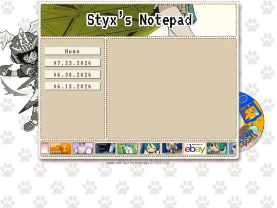 blog screenshot