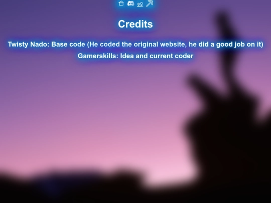 credits screenshot