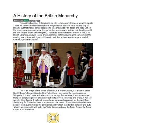 History/Monarchy-History/AHistoryoftheBritishMonarchy screenshot