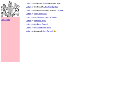 Letters/Letters-Index screenshot