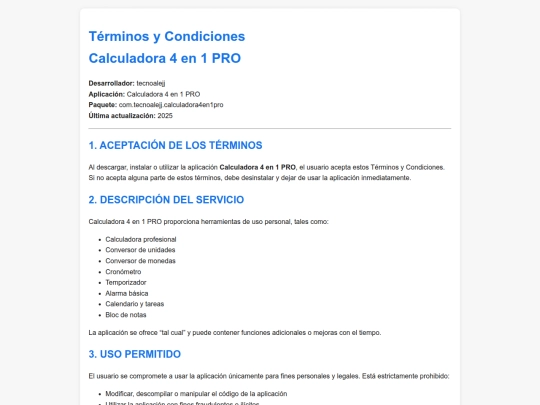 calculadora4en1/terminosycondiciones screenshot