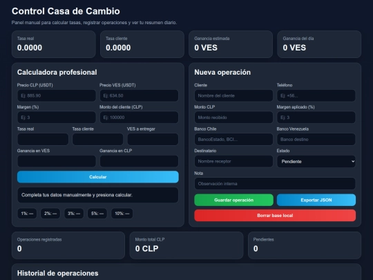 fondosapps/cambios screenshot