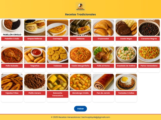 receta/RecetasTradicionales screenshot