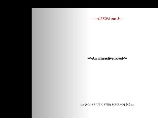 Crispr-cas3 pre-alpha liquid edit v3 screenshot