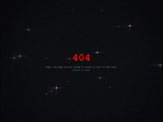 not_found screenshot