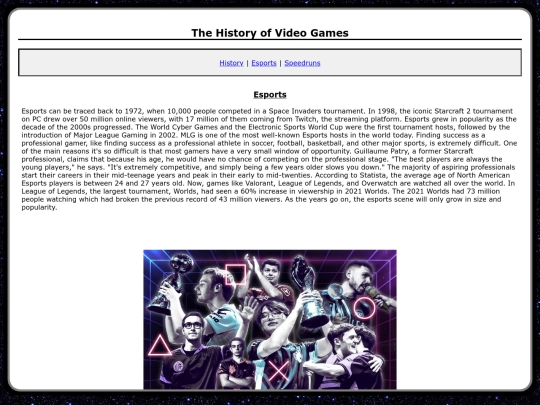 esports screenshot