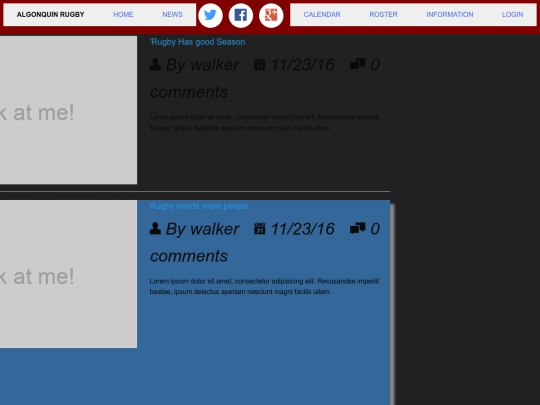 News screenshot