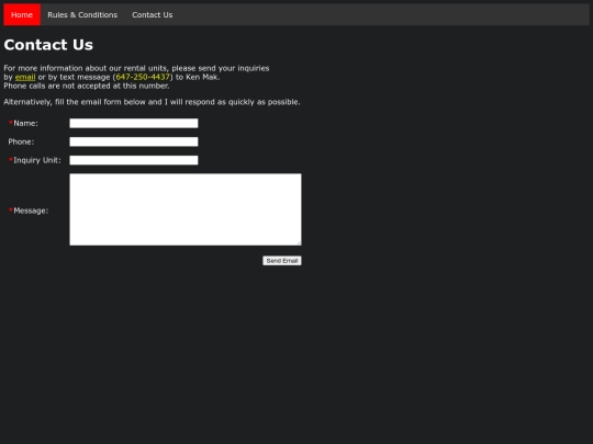 contact screenshot