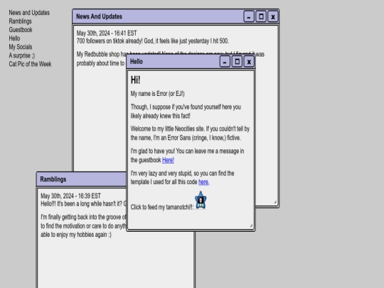 index screenshot