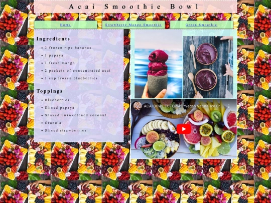 Bingamon Final Project/acai screenshot