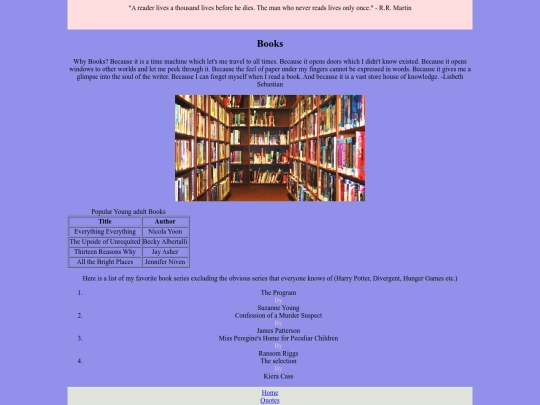 Mckeon Final Project/books screenshot