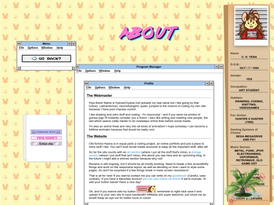 about screenshot