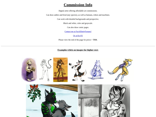 art/commission-examples screenshot