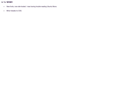 changelog/112020 screenshot