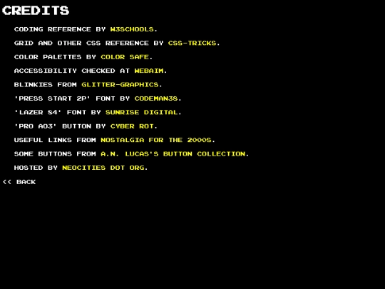 credits screenshot