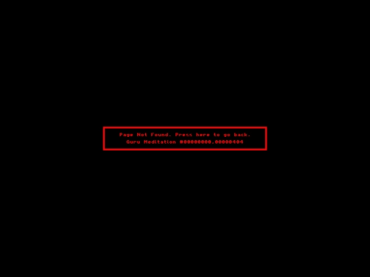not_found screenshot