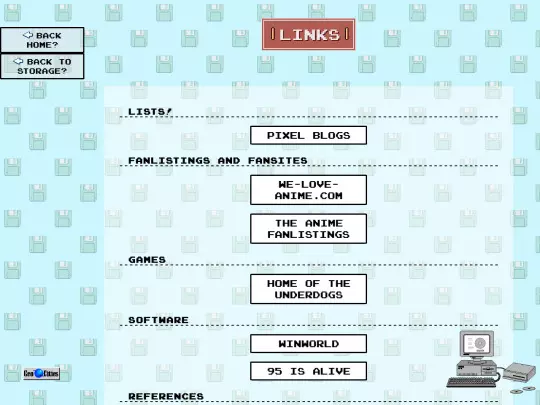 storage/links screenshot