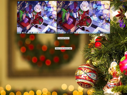 xmastheme screenshot